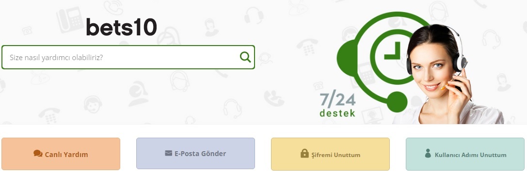 Bets10 destek