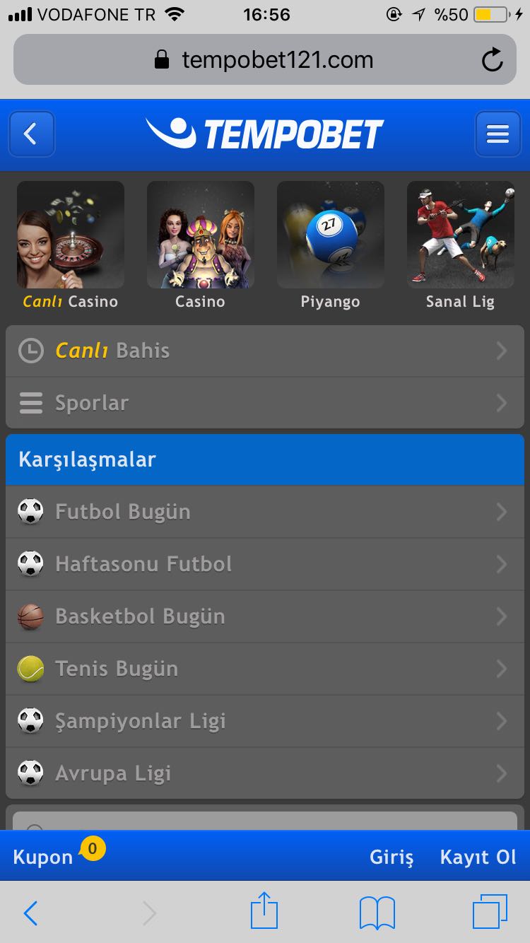 Tempobet mobil 2
