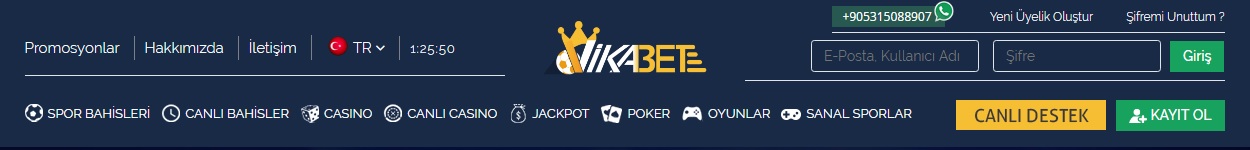 vikabet giriş