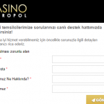 Casino Metropol canlıs destek