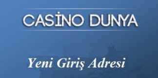 CasinodunyaYeni Giriş Adresi