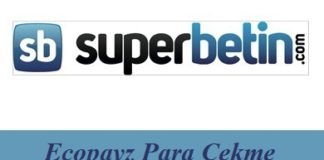 Süperbetin Ecopayz Para Çekme