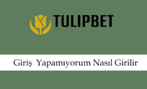 tulipbetgirişyapamıyorumnasılgirilir