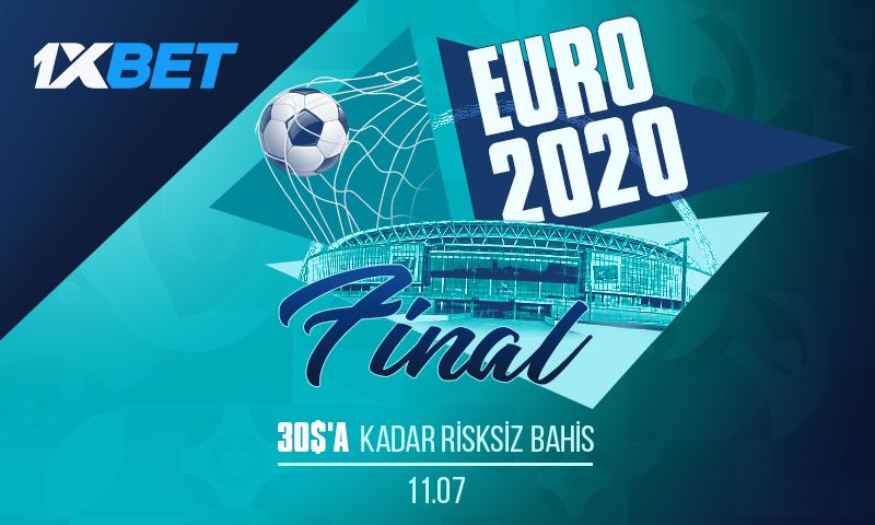 Euro2020 Finalinin Kazananı 1xbet'te Sensin!