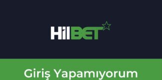 Hilbet Giriş Yapamıyorum