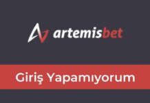 Artemisbet Giriş Yapamıyorum
