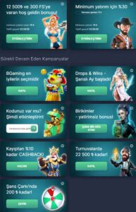 7Slots Bonusları ve Promosyon Kodları