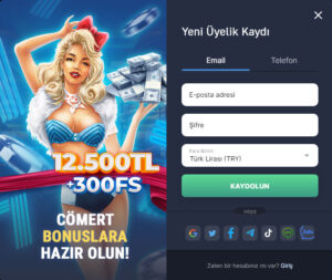 7Slots Üyelik & Kayıt İşlemleri