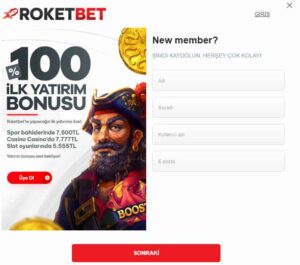 Roketbet Kayıt
